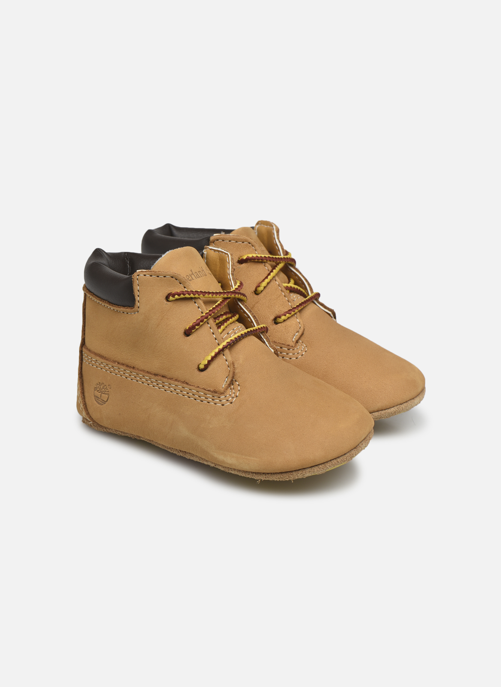 Timberland Crib Bootie with Hat (Beige) - Pantoffels chez Sarenza (198328)